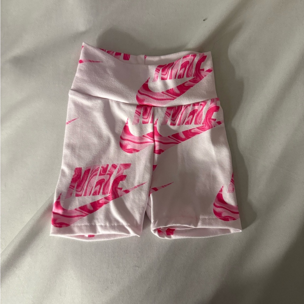 Nike Toddler Pink Logo Shorts